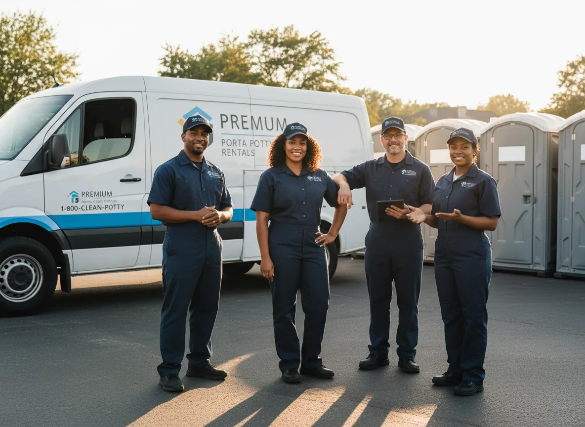 VIP Portable Toilets company in Cecil, WI